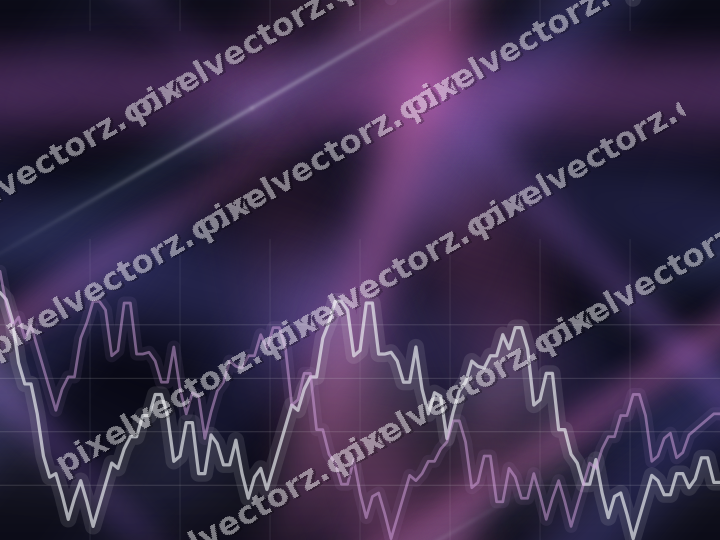 Nahtloser Neon Diagramm Hintergrund in Violett und Blau
