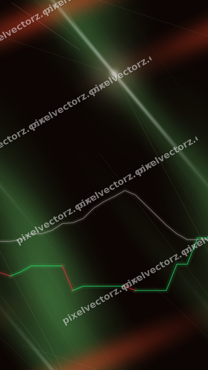 Nahtloser Neon Diagramm Hintergrund in Rot und Orange