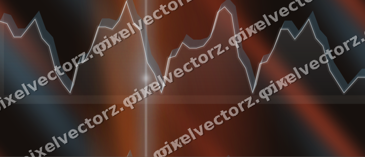 Nahtloser Neon Diagramm Hintergrund in Türkis und Rot