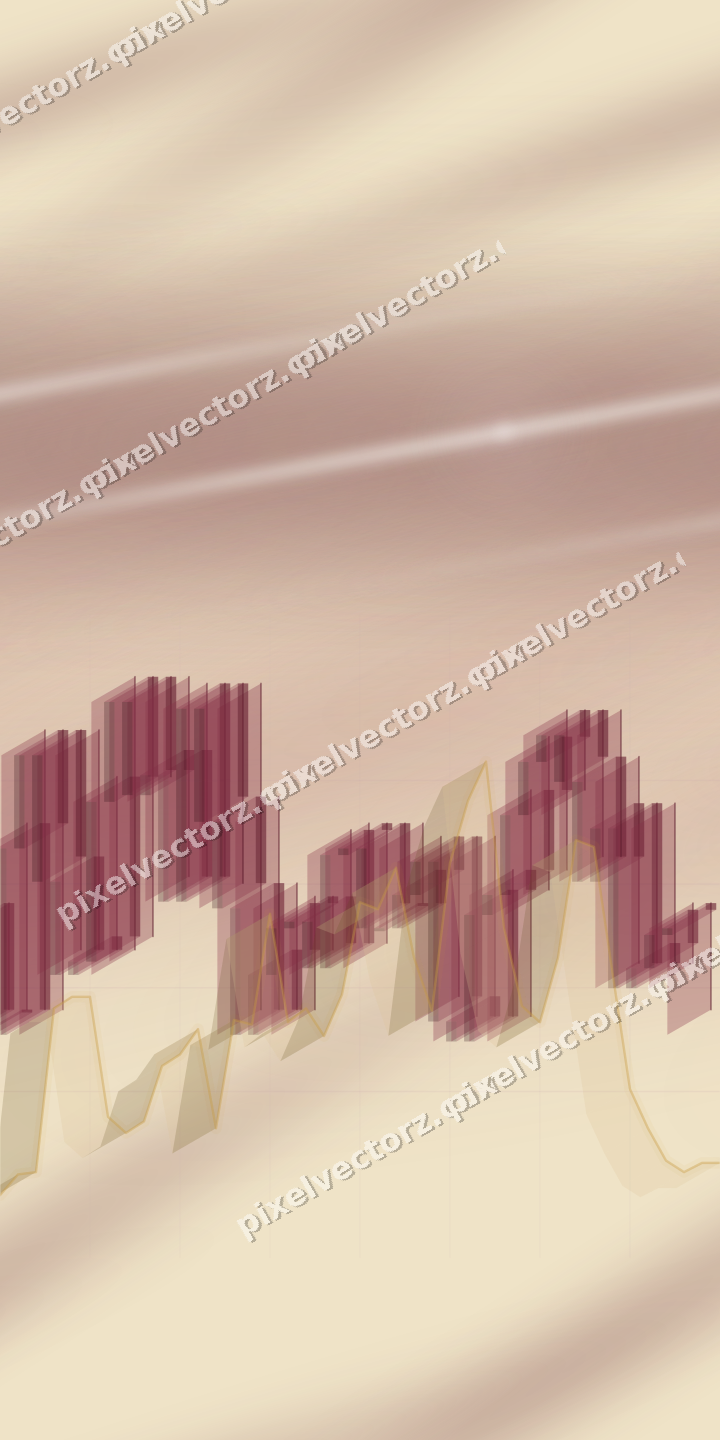 Nahtloser Pastell Diagramm Hintergrund in Dunkelrosa und Bernstein