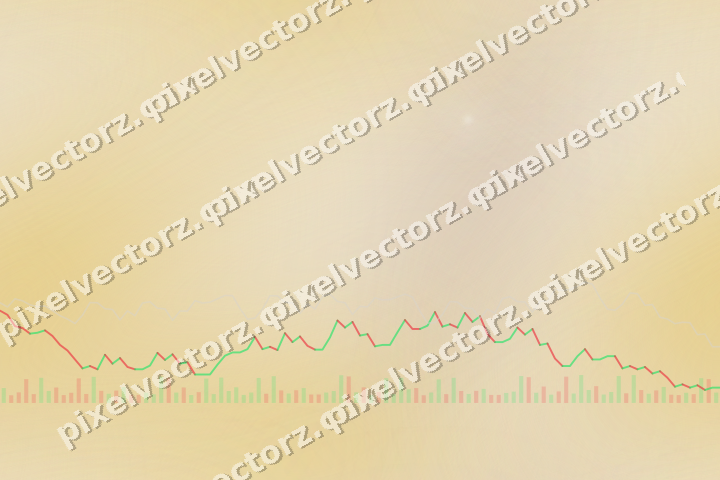 Nahtloser Pastell Diagramm Hintergrund in Bernstein und Blassorange