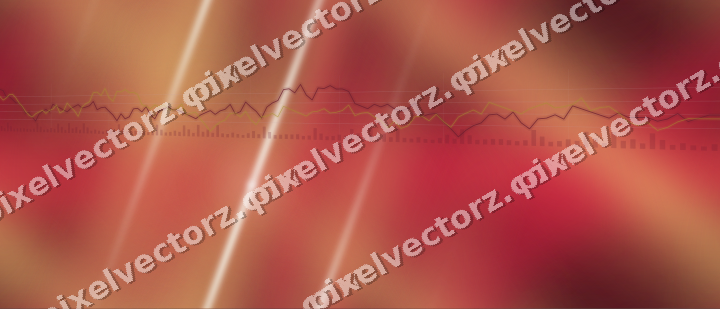 Nahtloser Neon Diagramm Hintergrund in Rosa und Rot