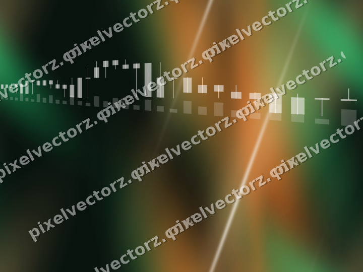 Nahtloser Neon Diagramm Hintergrund in Grün und Orange