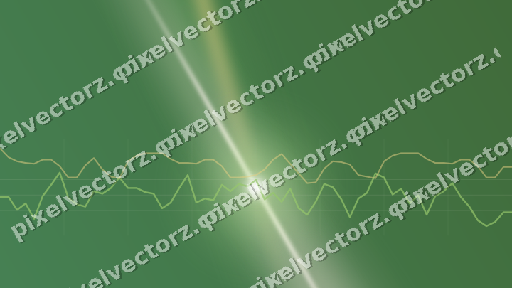 Leuchtender Neon Diagramm Hintergrund in Limette und Gelb