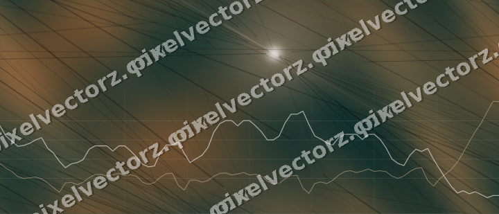 Nahtloser Neon Diagramm Hintergrund in Orange und Petrol