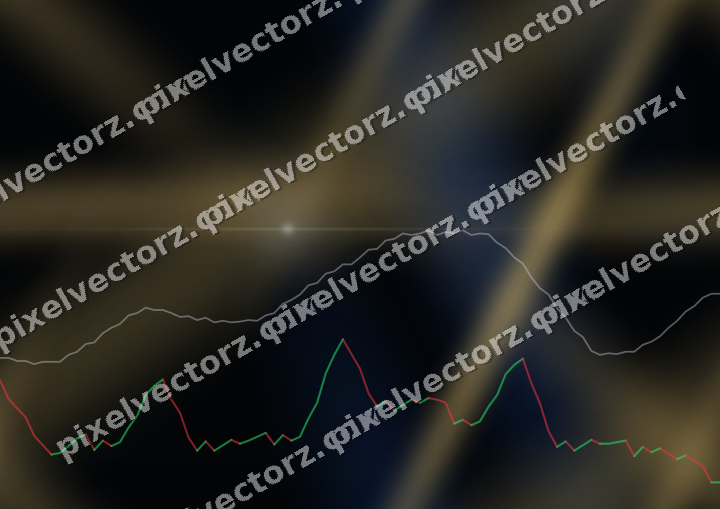 Nahtloser Neon Diagramm Hintergrund in Blau und Bernstein