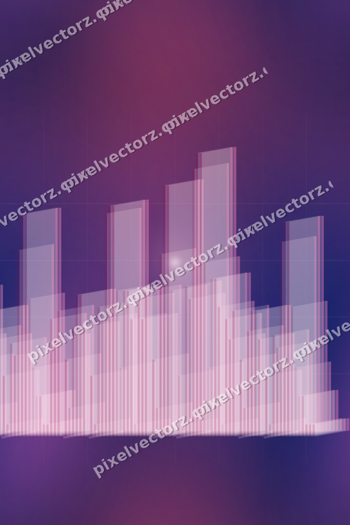 Nahtloser Neon Diagramm Hintergrund in Rosa und Blau
