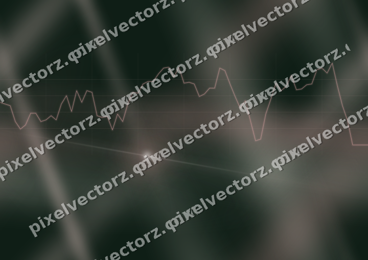 Nahtloser Neon Diagramm Hintergrund in Rot und Dunkelgrün