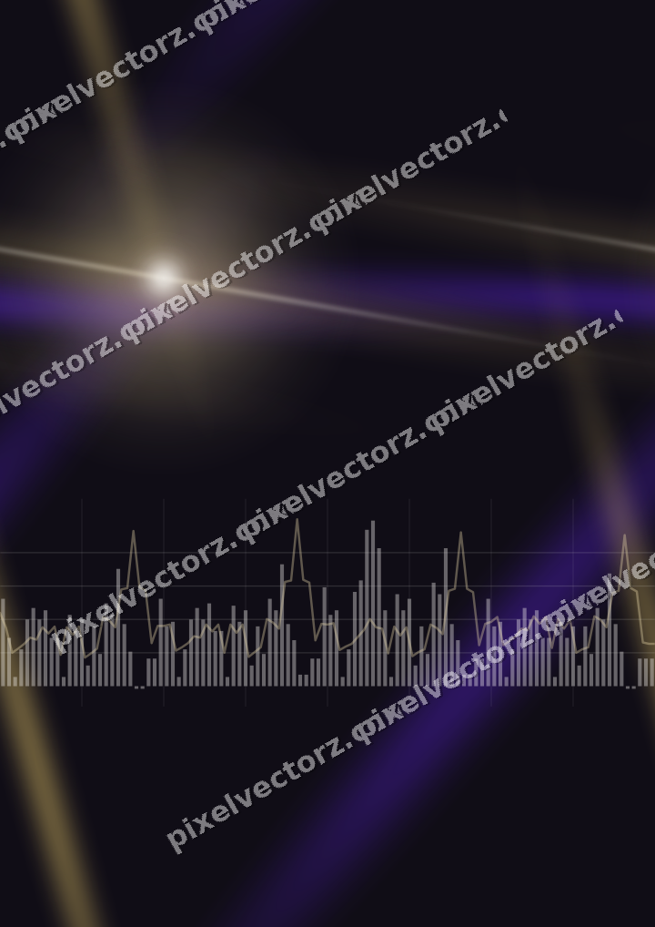 Nahtloser Neon Diagramm Hintergrund in Bernstein und Violett