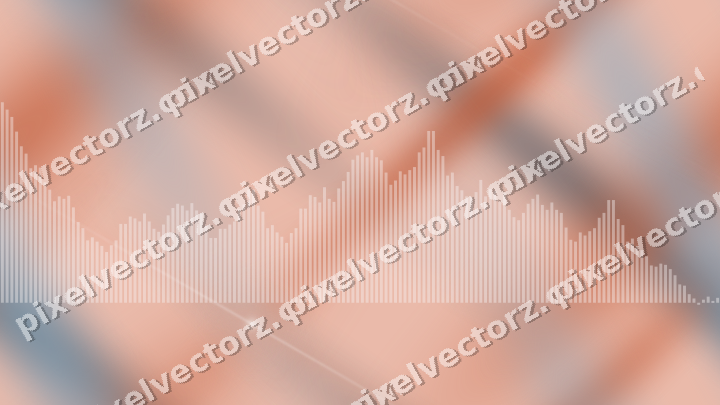 Nahtloser Pastell Diagramm Hintergrund in Orange und Türkis
