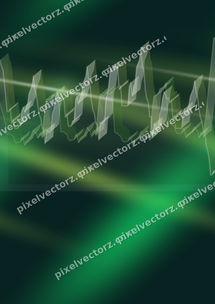Nahtloser Neon Diagramm Hintergrund in Grün und Limette