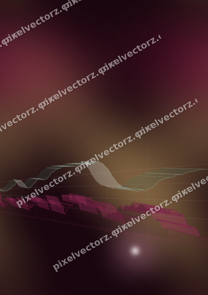 Nahtloser Neon Diagramm Hintergrund in Rosa und Grün