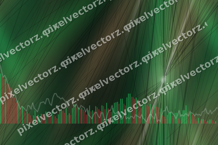 Nahtloser Neon Diagramm Hintergrund in Grün und Rot