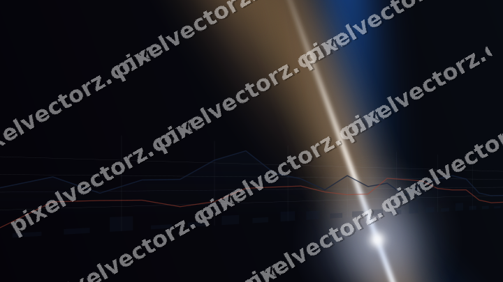 Leuchtender Neon Diagramm Hintergrund in Blau und Rot