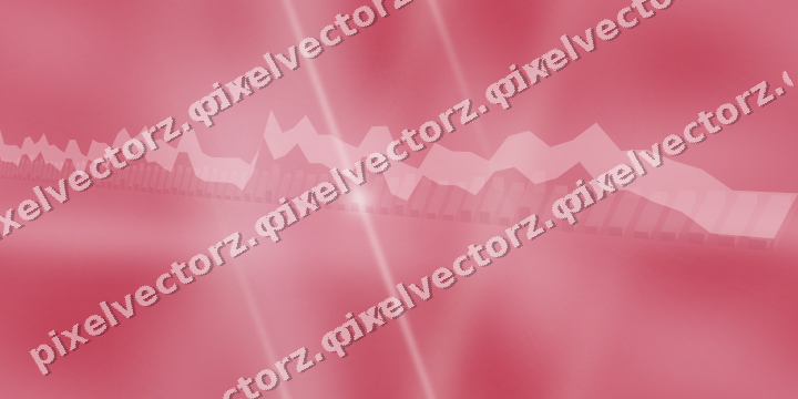 Nahtloser Neon Diagramm Hintergrund in Blassrosa und Blassrot