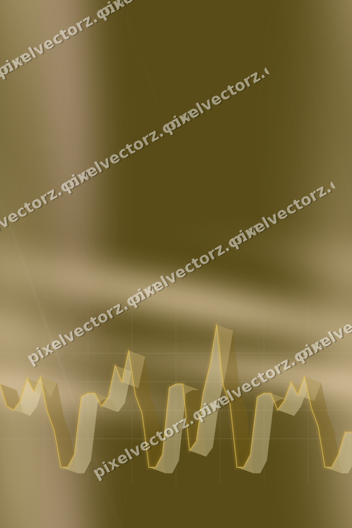 Nahtloser Neon Diagramm Hintergrund in Bernstein und Blassorange