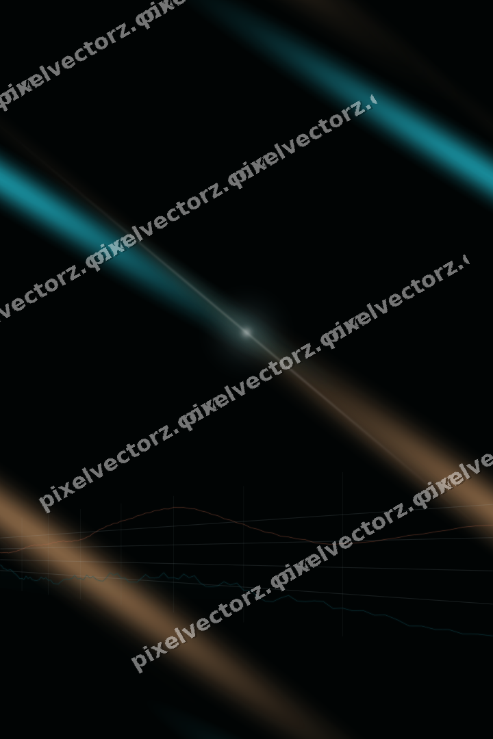 Nahtloser Neon Diagramm Hintergrund in Petrol und Orange