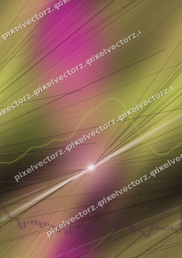 Nahtloser Neon Diagramm Hintergrund in Magenta und Limette
