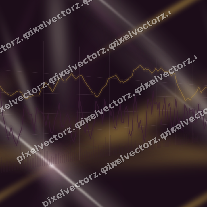 Nahtloser Neon Diagramm Hintergrund in Dunkelmagenta und Bernstein