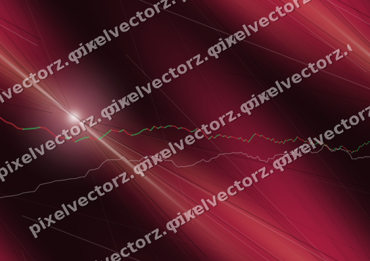 Nahtloser Neon Diagramm Hintergrund in Rosa und Bernstein