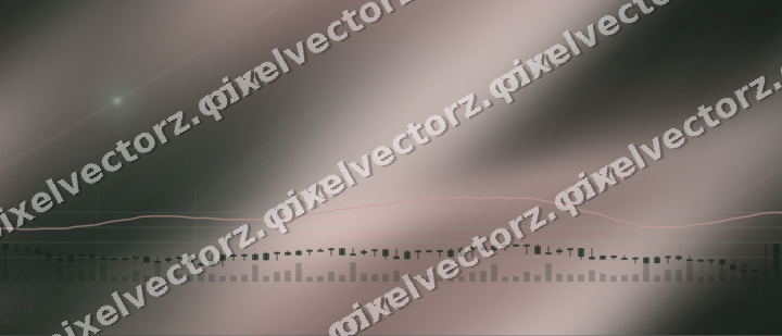 Nahtloser Neon Diagramm Hintergrund in Dunkelgrün und Rot
