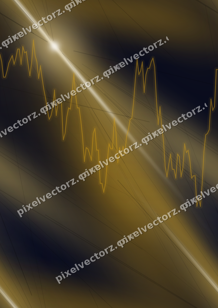 Nahtloser Neon Diagramm Hintergrund in Bernstein und Blau