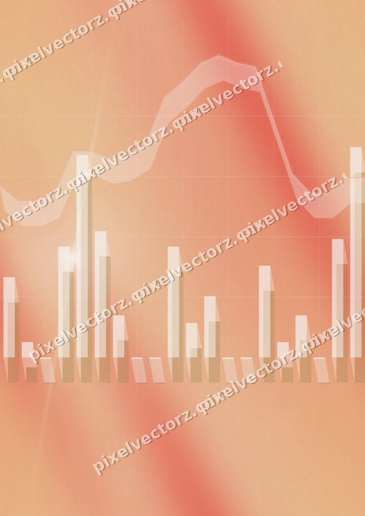 Nahtloser Pastell Diagramm Hintergrund in Rot und Orange