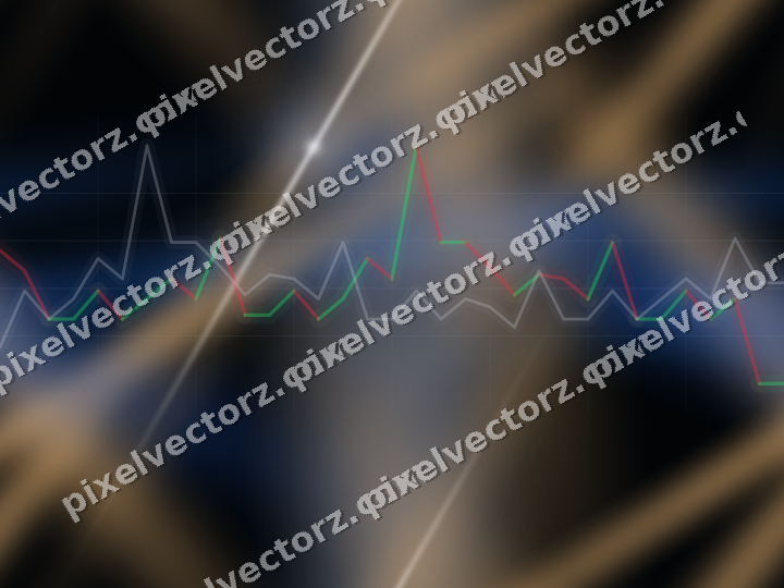 Nahtloser Neon Diagramm Hintergrund in Blau und Rot