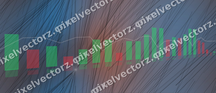 Nahtloser Neon Diagramm Hintergrund in Orange und Türkis