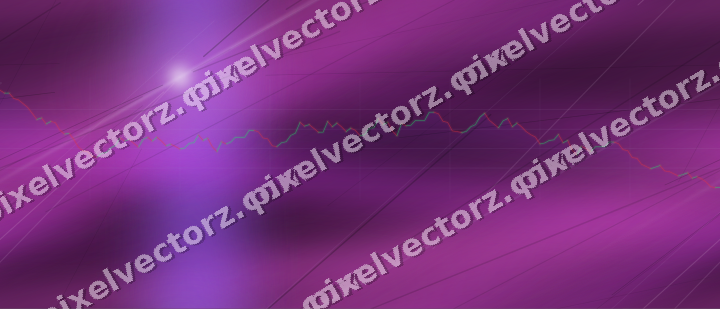 Nahtloser Neon Diagramm Hintergrund in Violett und Blau