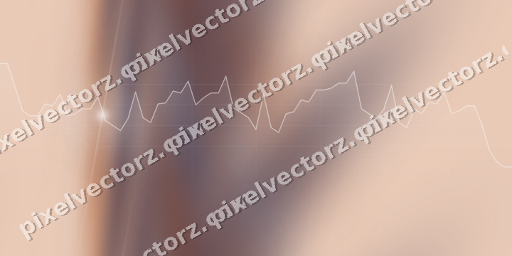Nahtloser Pastell Diagramm Hintergrund in Orange und Blau
