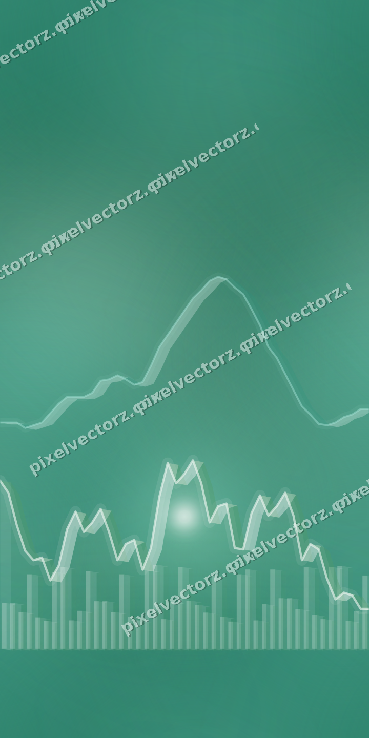 Nahtloser Neon Diagramm Hintergrund in Grün und Petrol