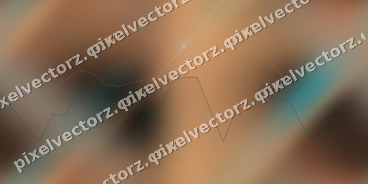 Nahtloser Neon Diagramm Hintergrund in Petrol und Orange