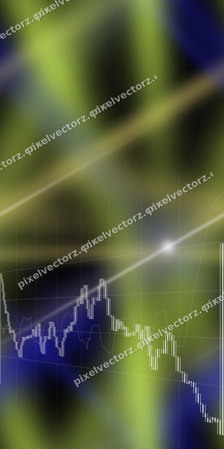 Nahtloser Neon Diagramm Hintergrund in Blau und Violett