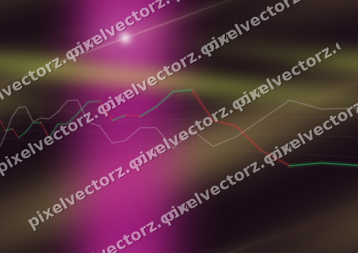 Nahtloser Neon Diagramm Hintergrund in Magenta und Limette