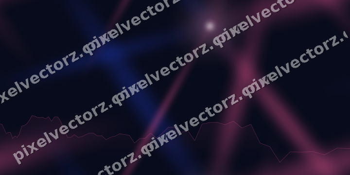 Nahtloser Neon Diagramm Hintergrund in Rosa und Blau