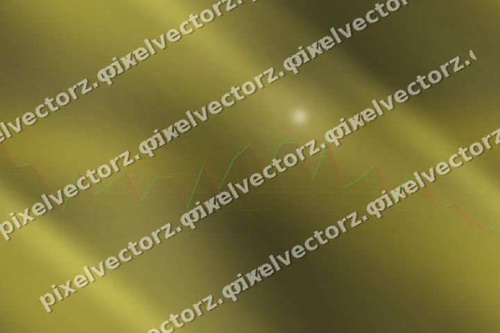 Nahtloser Neon Diagramm Hintergrund in Bernstein und Gelb