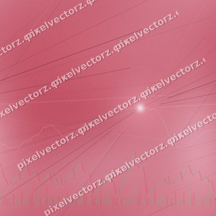 Nahtloser Neon Diagramm Hintergrund in Blassrosa und Blassrot