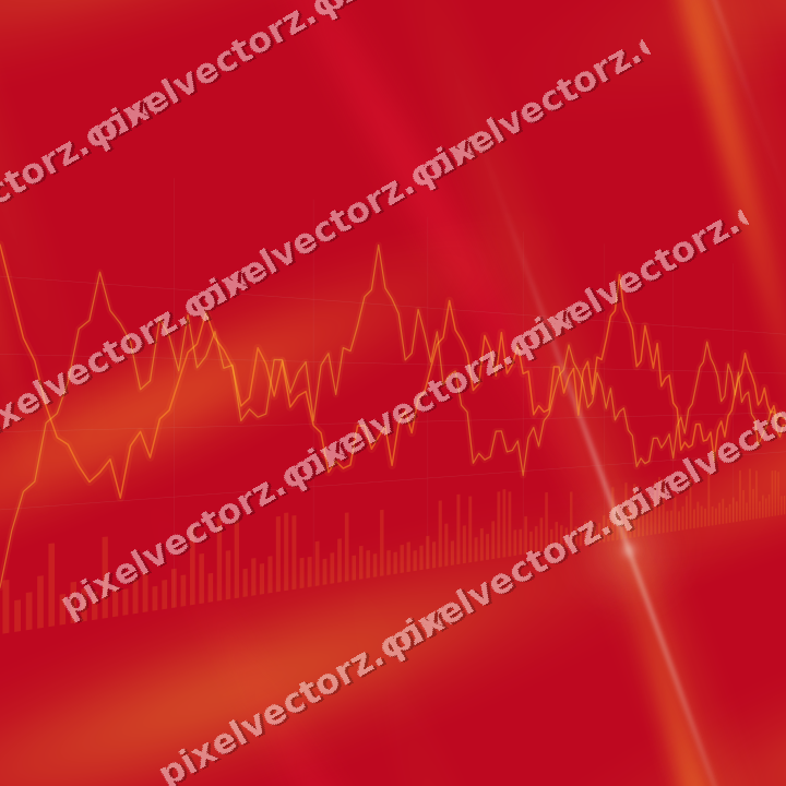 Nahtloser Neon Diagramm Hintergrund in Orange und Bernstein