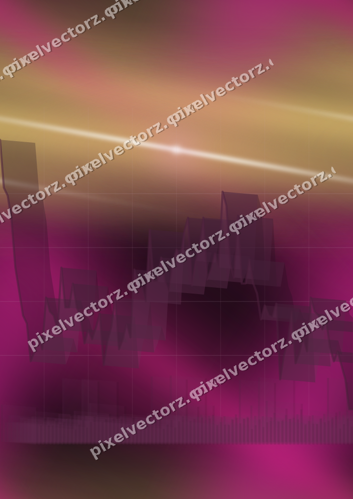 Nahtloser Neon Diagramm Hintergrund in Magenta und Rosa