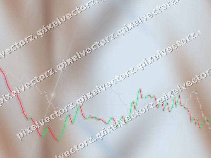 Nahtloser Pastell Diagramm Hintergrund in Blau und Orange