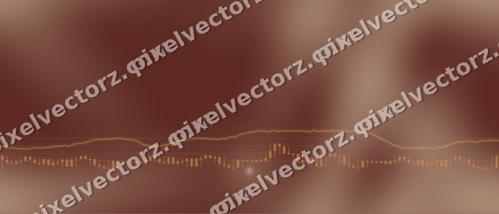 Nahtloser Neon Diagramm Hintergrund in Orange und Bernstein