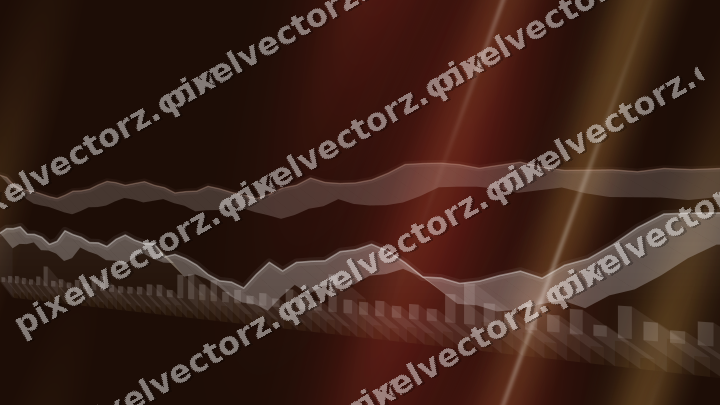 Nahtloser Neon Diagramm Hintergrund in Rot und Orange