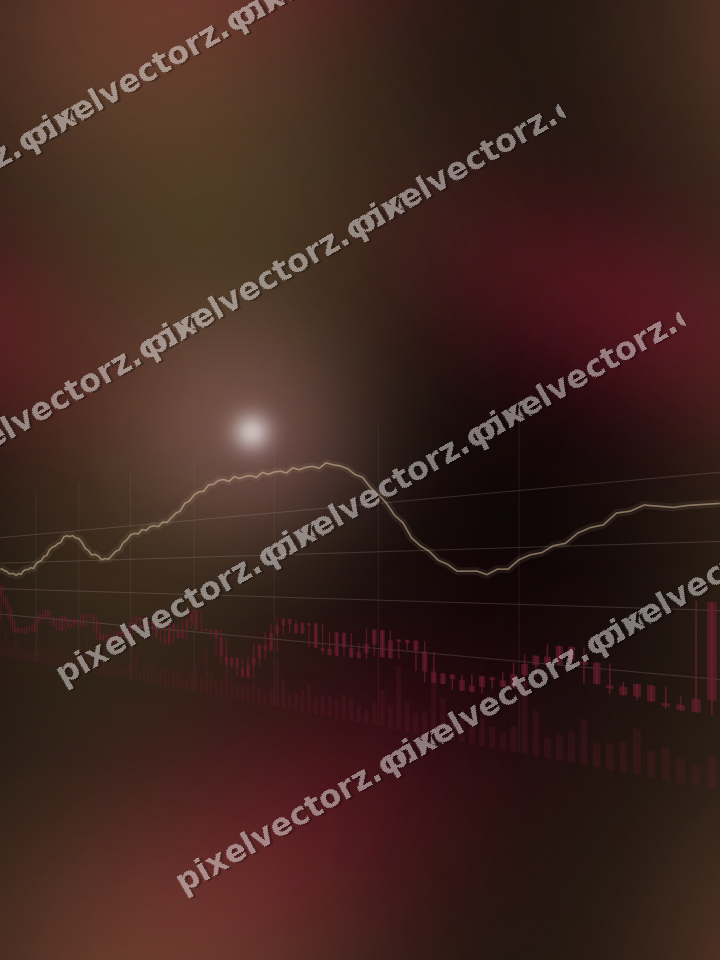 Nahtloser Neon Diagramm Hintergrund in Rosa und Rot