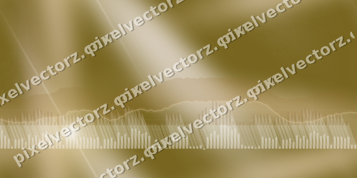 Nahtloser Neon Diagramm Hintergrund in Bernstein und Blassorange