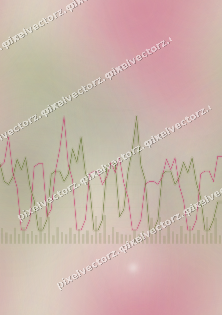 Nahtloser Pastell Diagramm Hintergrund in Limette und Rosa