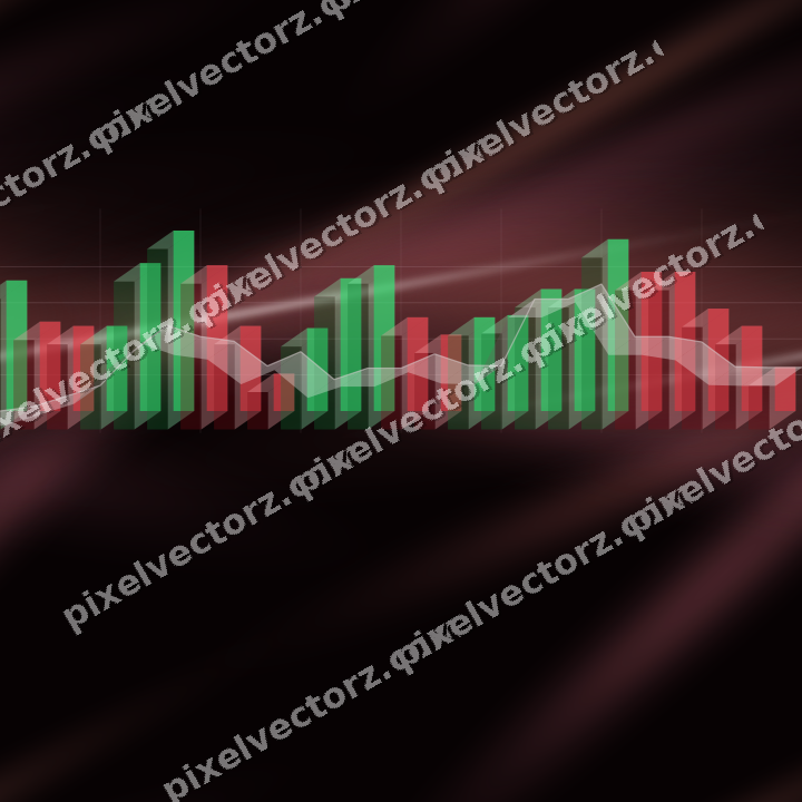 Nahtloser Neon Diagramm Hintergrund in Rosa und Rot