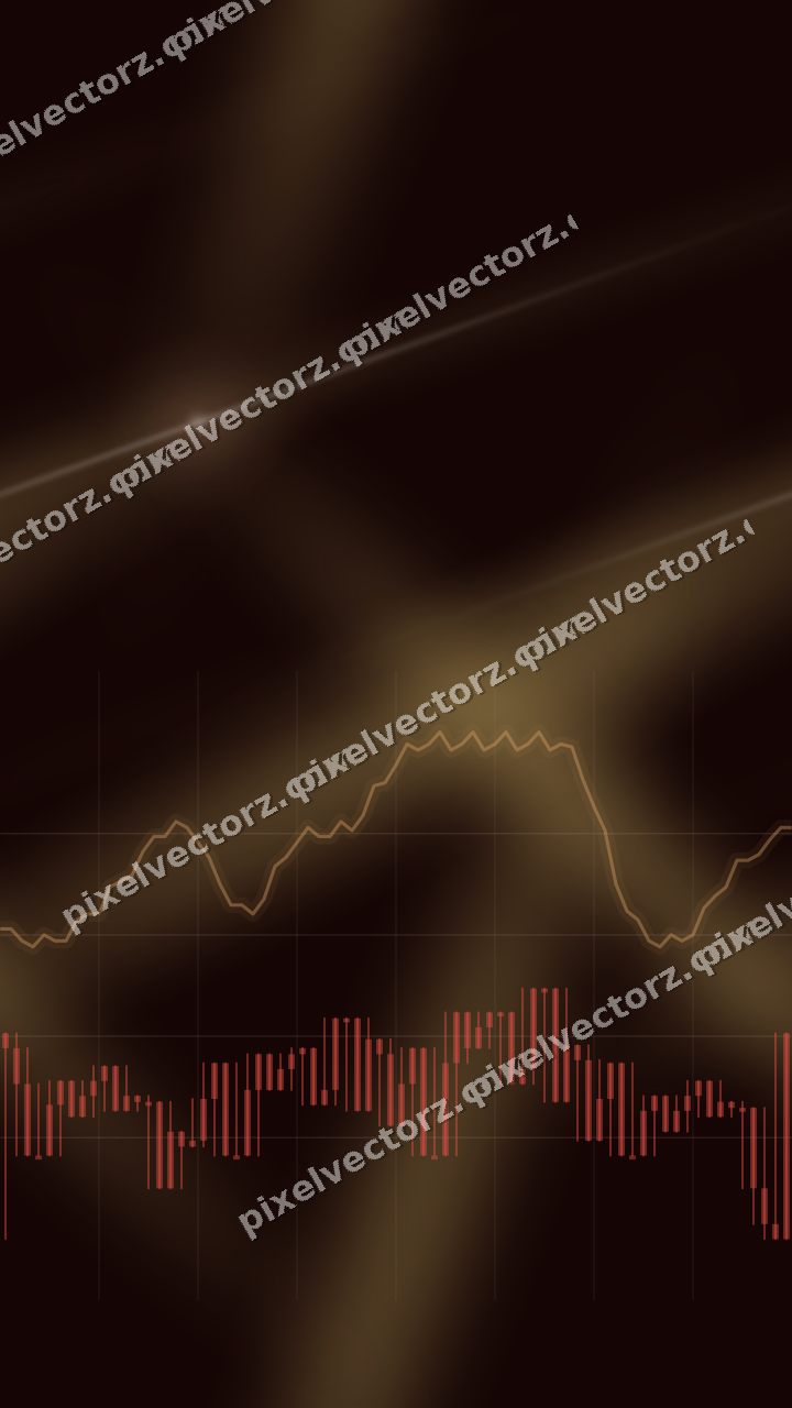 Nahtloser Neon Diagramm Hintergrund in Rot und Orange