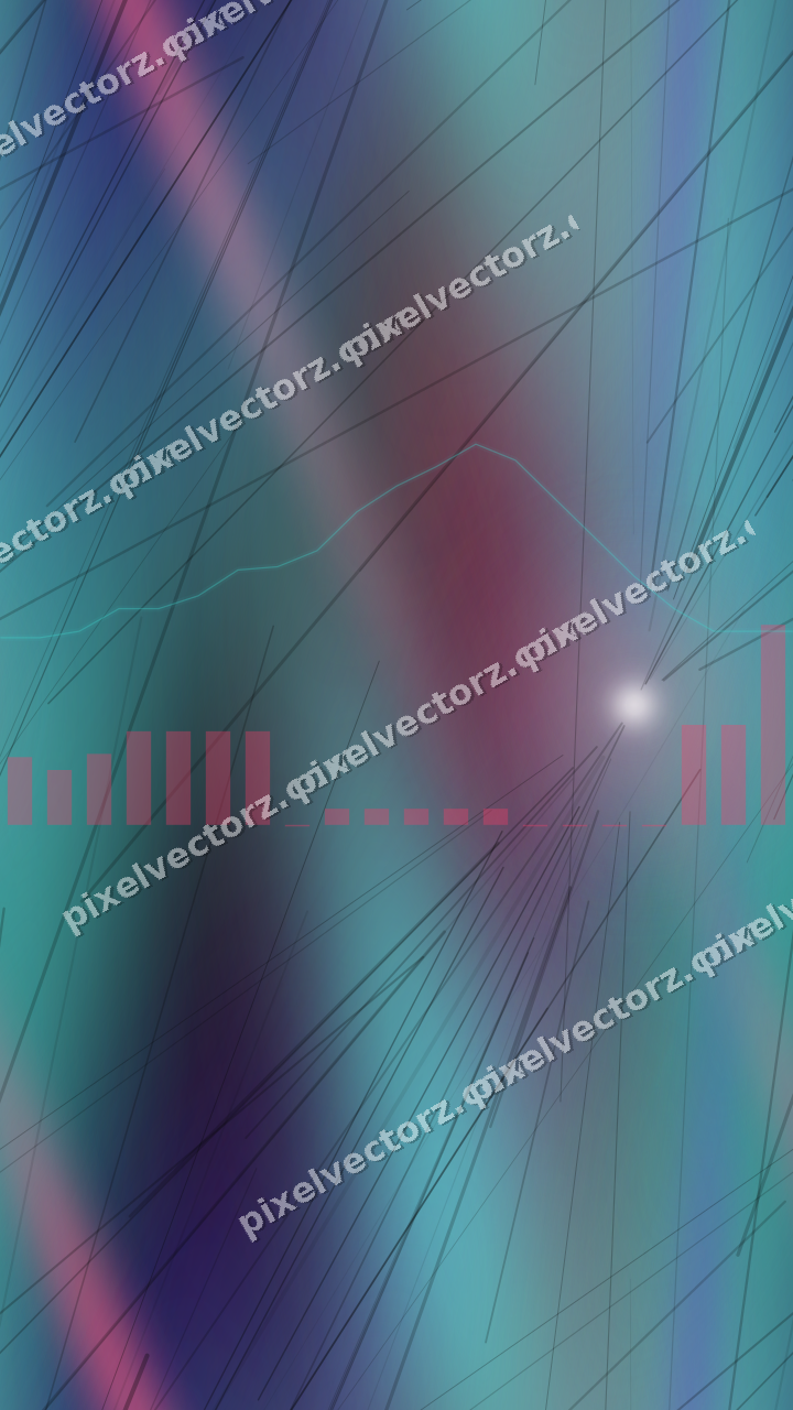 Nahtloser Neon Diagramm Hintergrund in Rosa und Bernstein