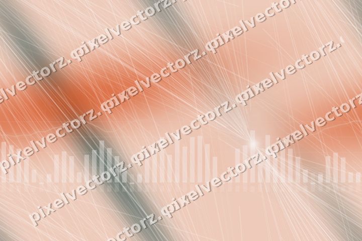 Nahtloser Pastell Diagramm Hintergrund in Orange und Petrol